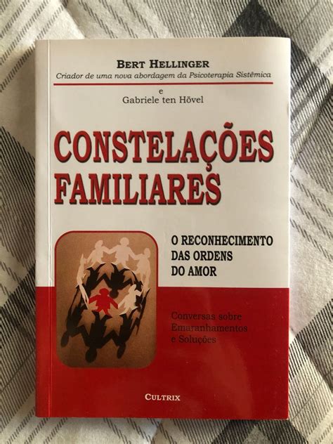 Livro Bert Hellinger Constela Es Familiares Livro Cultrix Usado