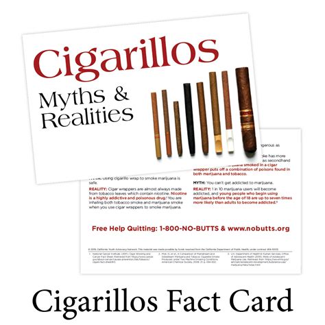 Cigarillos Myths and Facts — California Tobacco-Free Colleges