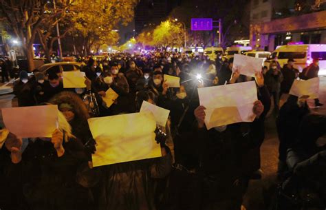 Las Protestas Contra La Pol Tica De Cero Covid Llegan A Pek N