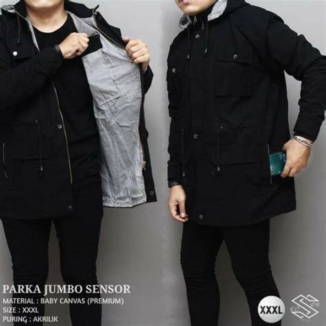 Jual Jaket Parka Jumbo Parka Pria Big Size Jumbo Jaket Parkater Pria
