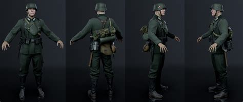 Another Try To Recreate Characteristic German Uniforms Using Dice