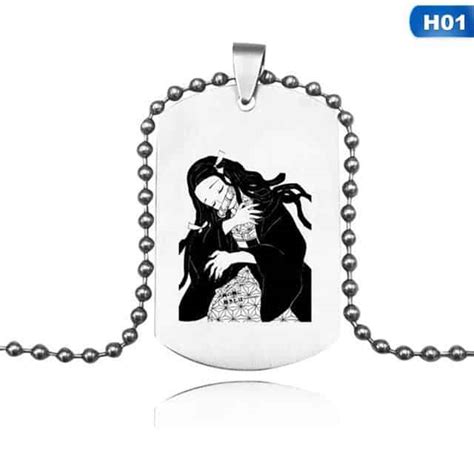 Kimetsu No Yaiba Necklace Kimetsu No Yaiba Merch Official Licensed