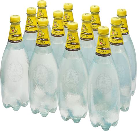 Schweppes Tónica Zero Sin Azúcar ni Calorías Botella PET Pack 12 x