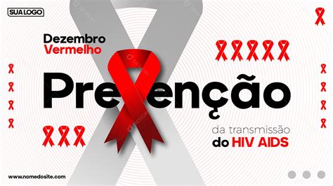 Social Media Banner Dezembro Vermelho Preven O Ao Hiv Aids Eps