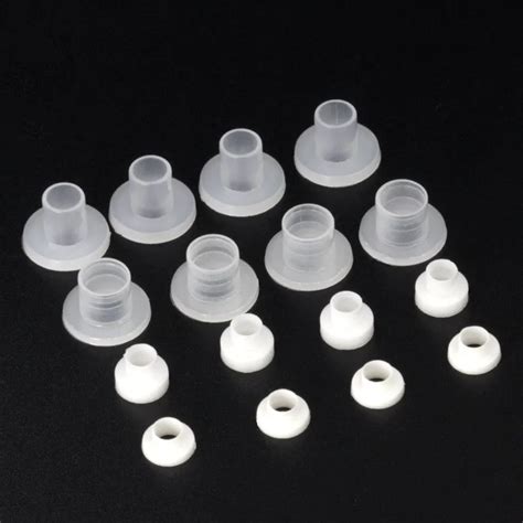 100pcs Screw Washer T Type Insulated Transistor Gasket Nylon Concave