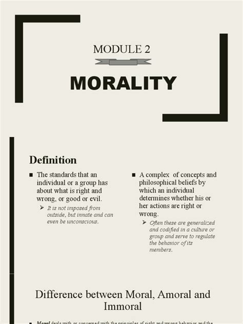 Understanding Morality A Comprehensive Look At Moral Philosophy