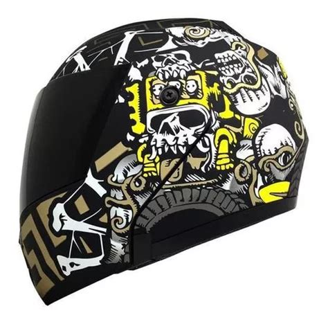 Lente interna do capacete de motocicleta dobrável Kov Mictlán Black