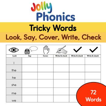 Results for jolly phonic tricky words | TPT