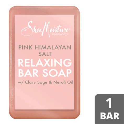 Sheamoisture Pink Himalayan Salt Relaxing Bar Soap 8 Oz Kroger