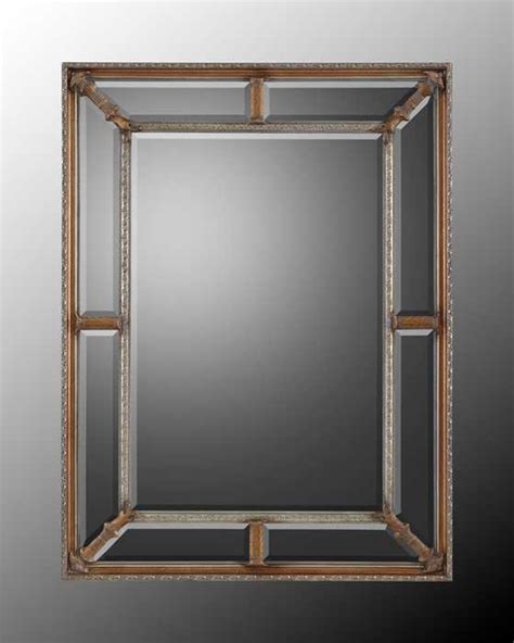 John Richard Beveled Center With Mirrors Surrounding Wall Mirror Jrjrm0383