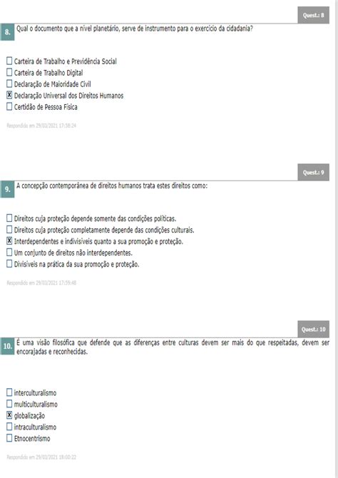 Filosofia Etica E Cidadania Simulado Nota Filosofia Tica E Cidadania