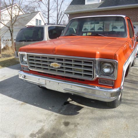 1975 C20 Chevrolet CHEVY TRUCK Cheyenne CAMPER SPECIAL For Sale In