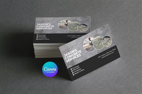 Concrete Business Cards: A Unique and Durable Way to Make a Lasting Impression - BusinessCards