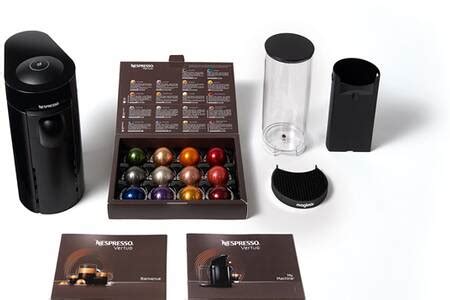 Cafetière à dosette ou capsule Magimix Nespresso Vertuo Plus Noir 11399