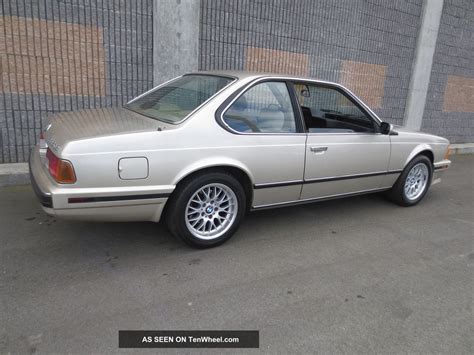 Rare Classic 1989 Bmw 635csi E24 Shark Rust California Car