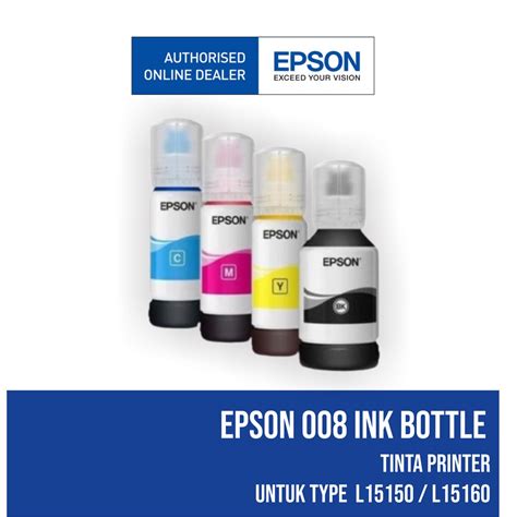 Jual Tinta Epson Original Cyan Magenta Yellow Untuk Printer L