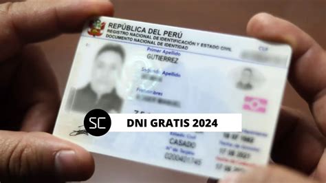 Dni Electrónico Gratis 2024 Requisitos Link Y Beneficiarios Según El Reniec Sin Censura