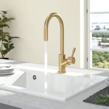 Gold Villeroy Boch Kitchen Taps