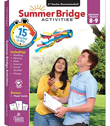 9781483866000 Summer Bridge Activities 8 9 Workbooks Math Reading Comprehension Writing