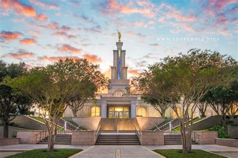 San Antonio Temple Sunset Burst - LDS Temple Pictures