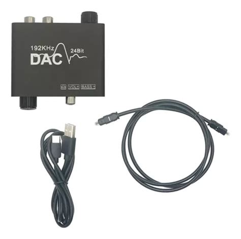 Khz Dac Convertidor Ptico Digital Coaxial Toslink A Anal Meses
