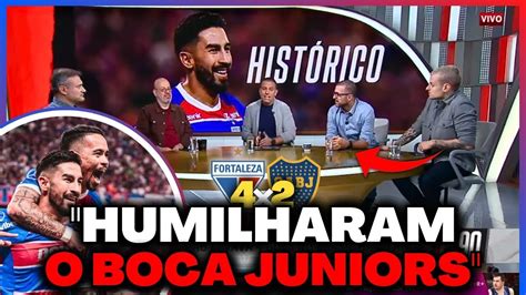 A MELHOR ANÁLISE SOBRE A GOLEADA DO FORTALEZA CONTRA O BOCA JUNIORS