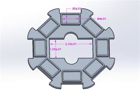 Mexican Train Domino Hub by sthone | Download free STL model ...