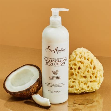 Shea Moisture Daily Hydration Body Lotion Moisturizer 100 Virgin Coconut Oil For All Skin Types