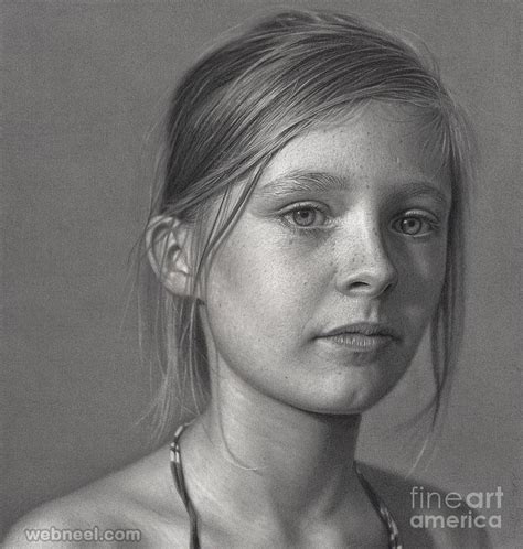 40 Beautiful And Realistic Portrait Drawings For Your Inspiration