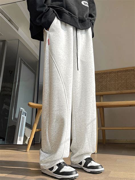 Buy Stylecast Men Loose Fit Piping Design Mid Rise Relaxed Fit Track