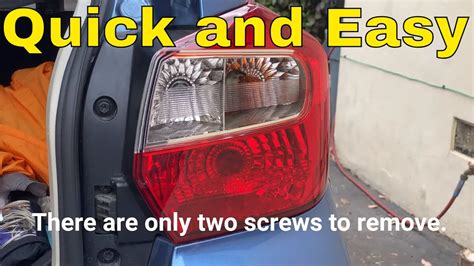 2014 Subaru Crosstrek Tail Light Bulb Replacement Christian Muro