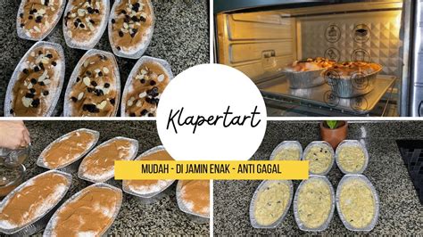 RESEP KLAPERTART MUDAH DI JAMIN SANGAT ENAK DAN ANTI GAGAL YouTube