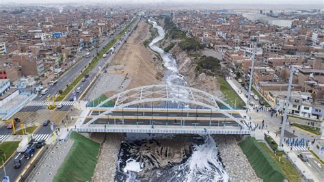 Inauguran Puente Vehicular Sobre El Río Rímac Que Une Lima Y Callao