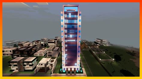 Como Construir Un EDIFICIO Moderno En MINECRAFT 4 YouTube