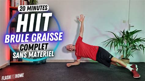 20 MIN HIIT BRULE GRAISSE COMPLET PERTE DE POIDS FlashFitHome