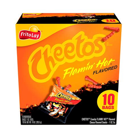 Cheetos Crunchy Cheese Flavored Snacks Flamin Hot Nepal Ubuy