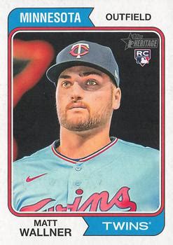 2023 Topps Heritage 156 Matt Wallner Trading Card Database