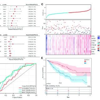 Construction Of The Risk Signature With Nine Prognosis Related Genes In