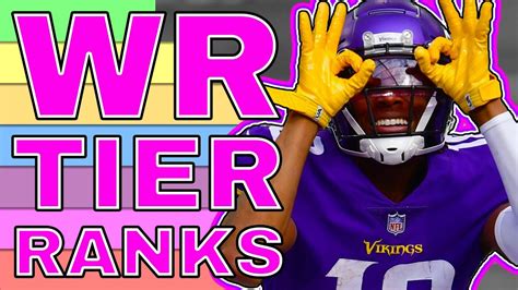 Week 11 Wide Receiver Tier Rankings 2021 Fantasy Football YouTube