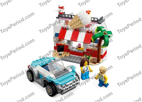 LEGO 31138 Beach Camper Van Set Parts List