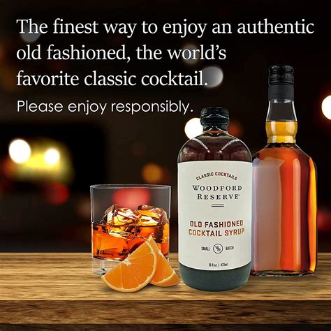 Woodford Reserve Old Fashioned Syrup Premium Cocktail Mix For