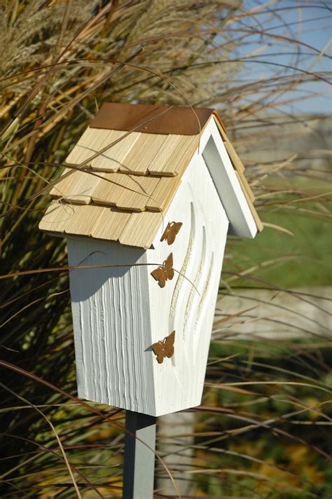 Butterfly Bijou Birdhouse By Heartwood Bird Houses