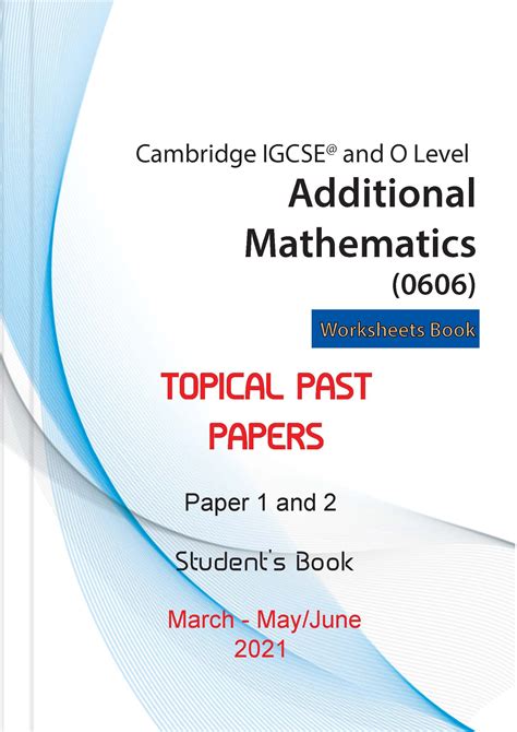 Igcse 0606 Past Paper Image To U