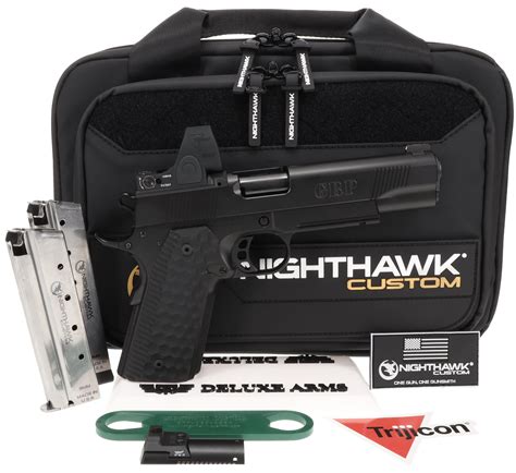 Deluxe Arms Nighthawk Custom 1911 9mm Grp Recon With Sro