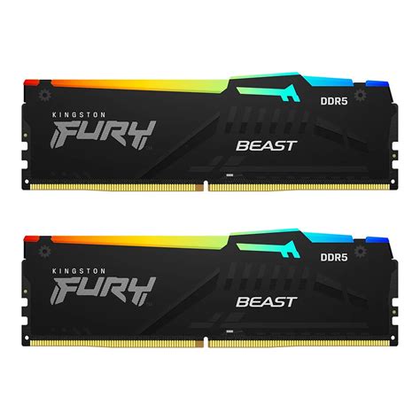 Ram Pc Gb Gbx Ddr Mhz Kingston Fury Beast Rgb Black Spec