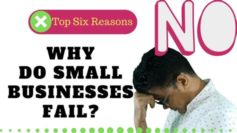 Top Six Reasons Why Small Businesses Fail Youtube