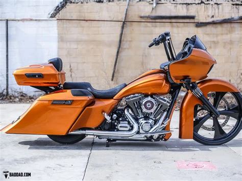 Baggers Amber Whiskey Road Glide Bad Dad Custom Bagger Parts