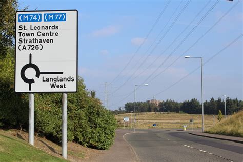 Greenhills Road East Kilbride © Leslie Barrie Geograph Britain And