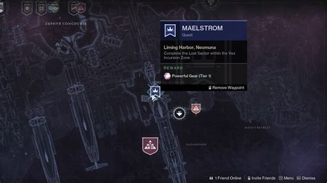 Destiny Complete The Lost Sector Within The Vex Incursion Zone