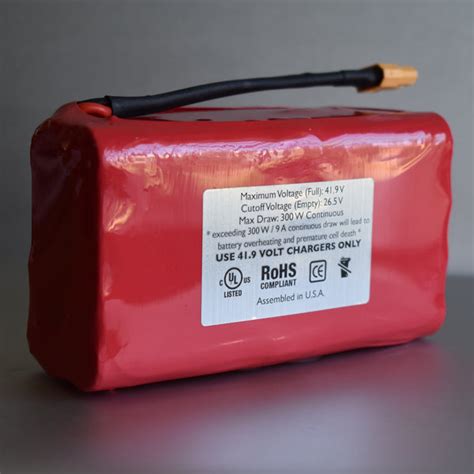 37v 7000mah Lithium Battery Pack • 10s2p 18650 Li Ion Full Battery